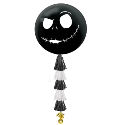 Большой шар "Скелет Джек", черный